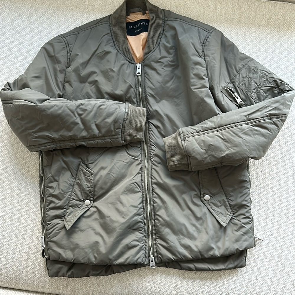 All saints, women bomber jacket xs